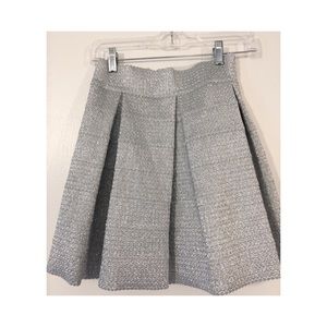 Delvin Metallic Mini Skirt